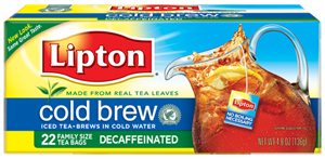 DECAF COLD BREW FAMILY SIZE TEA BAGS