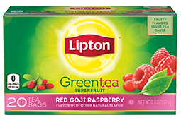 RED GOJI RASPBERRY GREEN TEA