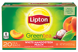 WHITE MANGOSTEEN PEACH GREEN TEA